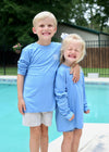 Classic Performance Long Sleeve Kids - Carolina Blue (Pack of 8)