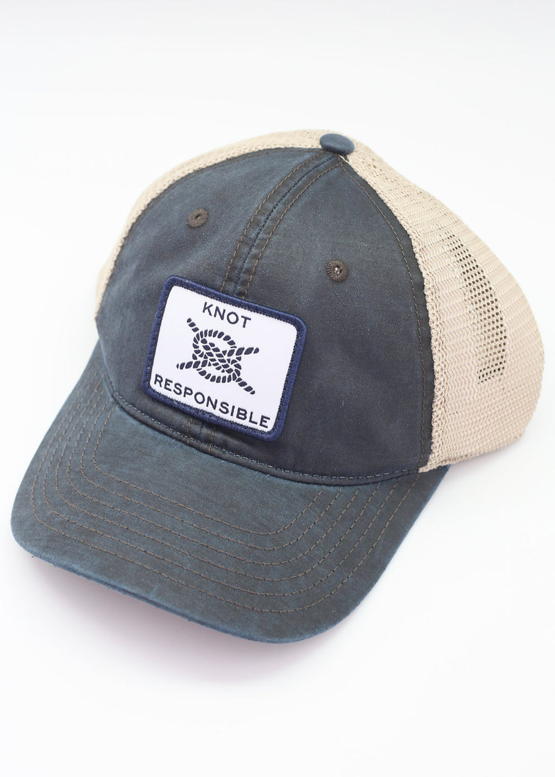 Relaxed Trucker Hat Classic Logo - Washed Navy (Pack of 3)