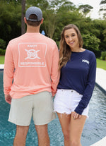 Classic Performance Long Sleeve - Coral (Pack of 8)