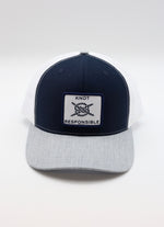 Original Trucker Hat- Navy/White/Grey