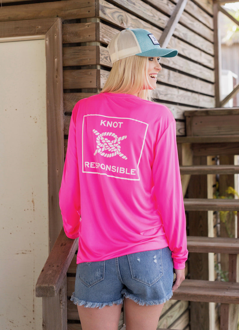 Classic Performance Long Sleeve - Hot Pink (Pack of 8)