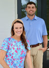 Abaco Classic Polo - Marine Blue